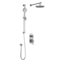 Roundone™ Td2 : Aquatonik™ T/p With Diverter Shower System With Vertical Ceiling Arm Chrome