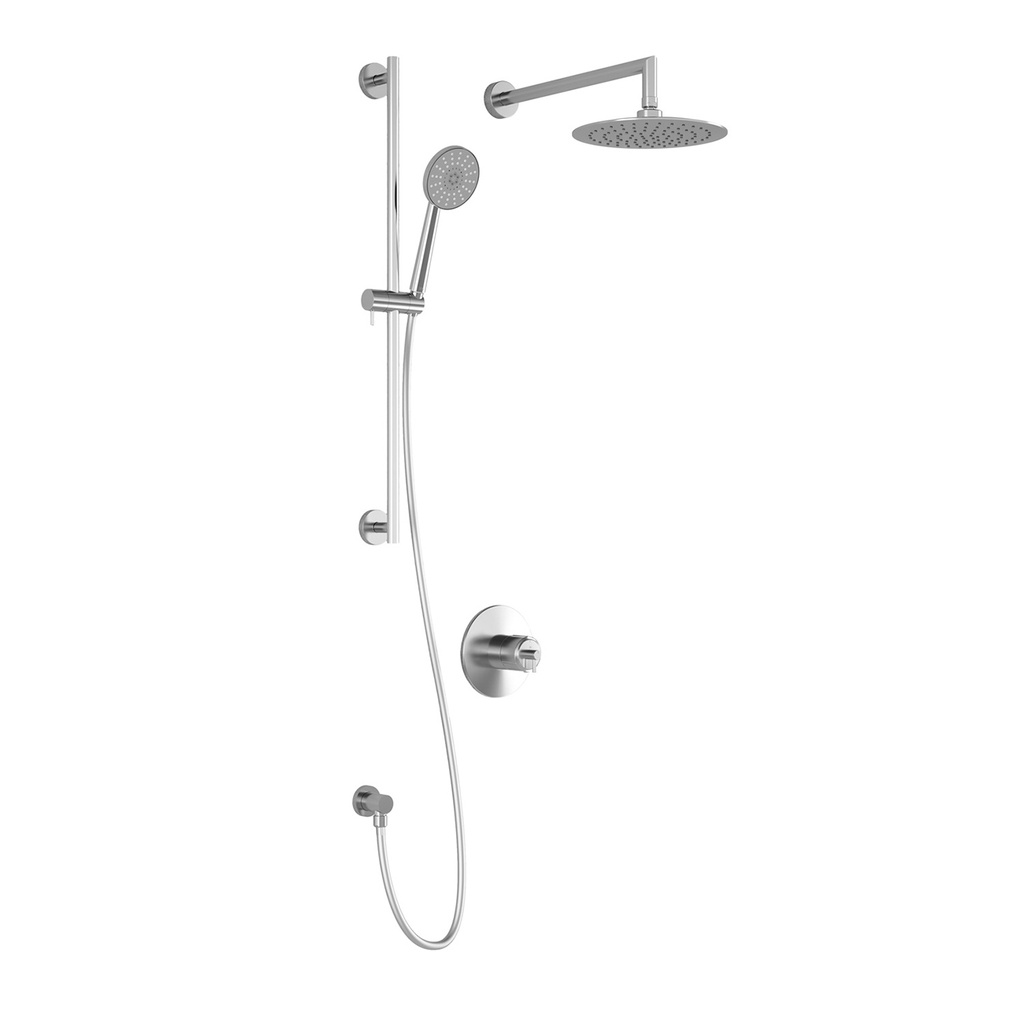Cité™ Tcd1 : Aquatonik™ T/p Coaxial Shower System With Wallarm Chrome